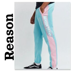NWT Reason Brand Clothing Color Blocked Jogger